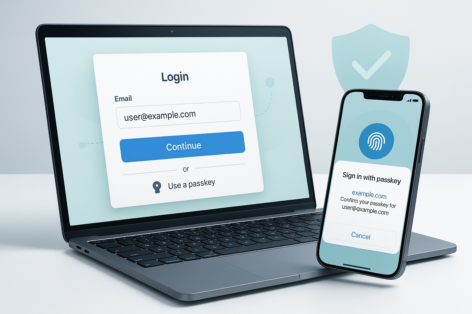 Passkeys no login web: como implementar sem quebrar UX nem suporte